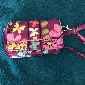 Vera Bradley purple woman’s French purse